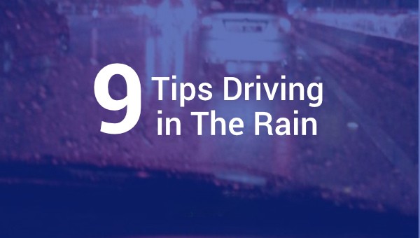 9 Tips Driving in The Rain